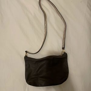 Gray handbag, gold detailing (SATCHEL Store)